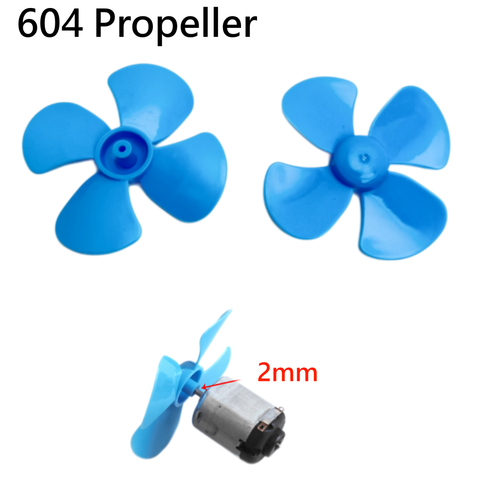 Science Diy Model - 10 Stück 604 4-Blatt-Propeller mit 1,95