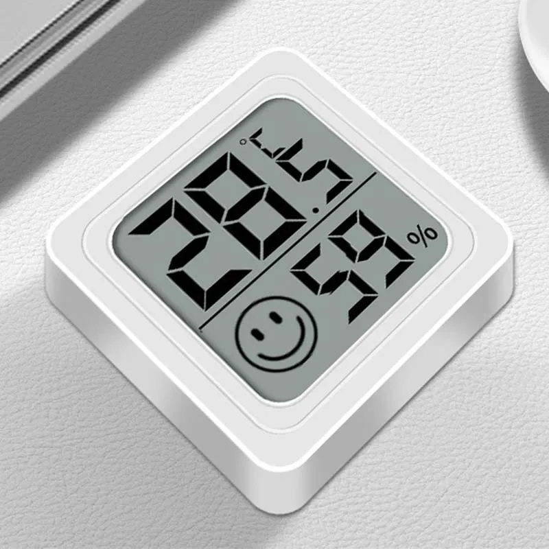 Weather Station Indoor - LCD-Digitalthermometer-Hygrometer für Innenräume, Elektronisches Temperatur- und
