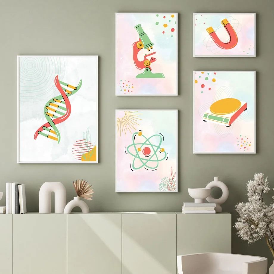 1 Stück rahmenloses Leinwandge – Science Nursery Bewertung und Preis