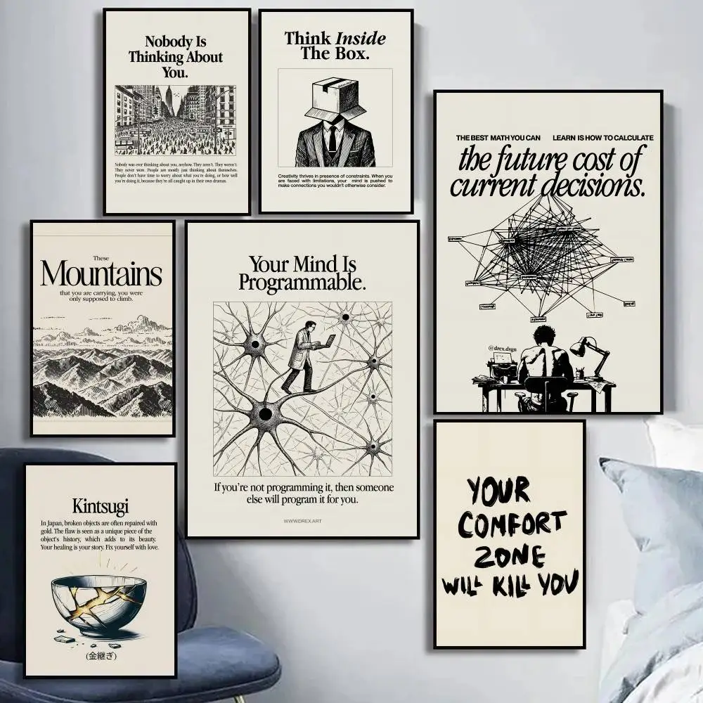 Inspirierende motivierende Zit – Star Map Poster Bewertung und Preis