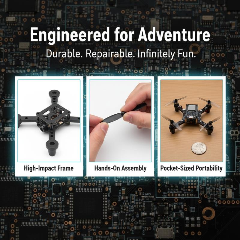 Mini DIY Programmierbares Droh – Science Hobbyist Bewertung und Preis