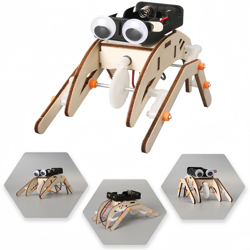 DIY Handgefertigter Laufender  – Science Project Robot Bewertung und Preis