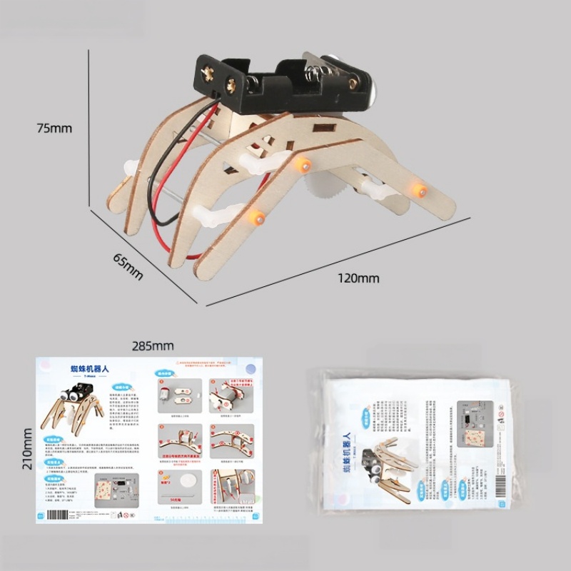 DIY Handgefertigter Laufender  – Science Project Robot Bewertung und Preis
