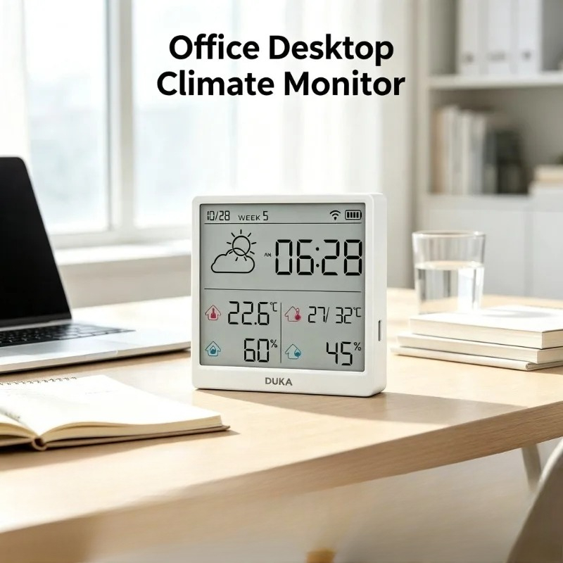 DUKA ATuMan WLAN-Smart-Tempera – Weather Station Indoor Bewertung und Preis