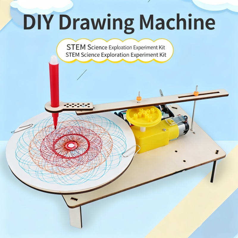 1-3 Stück DIY Holz-Elektro-Plo – Science Project Robot Bewertung und Preis