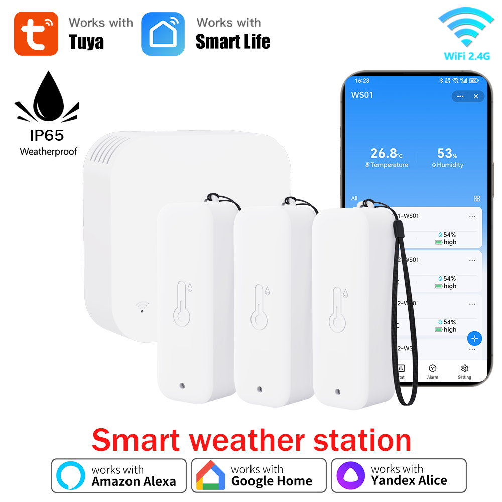 Tuya WIFI Smart Wetterstation  – Weather Station Indoor Bewertung und Preis