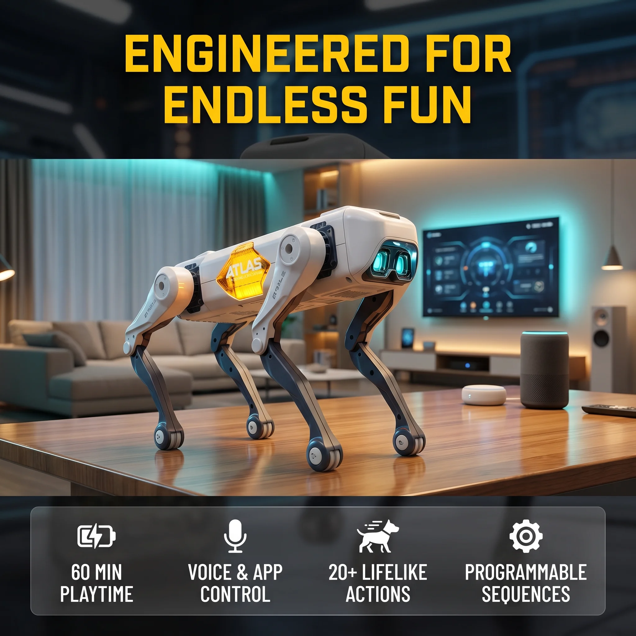 KI-Smart-Roboterhund, Sprach-  – Science Robot Bewertung und Preis