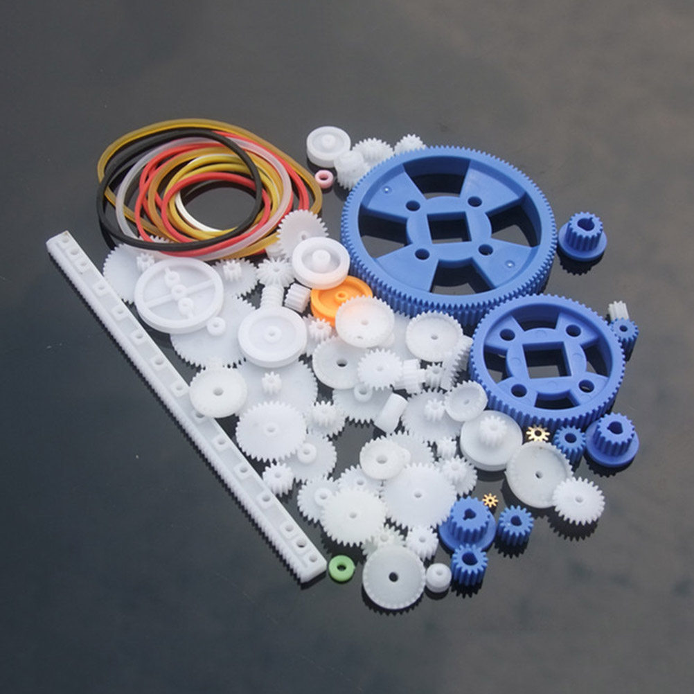 80-teiliges Kunststoff-Zahnrad – Science Diy Model Bewertung und Preis