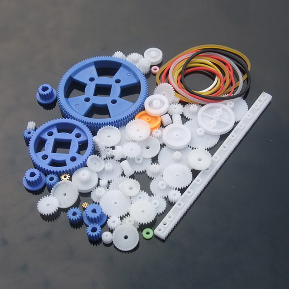 80-teiliges Kunststoff-Zahnrad – Science Diy Model Bewertung und Preis